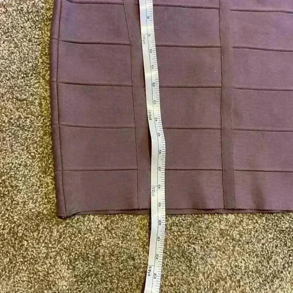 INC mauve mini skirt - Picture 3 of 5